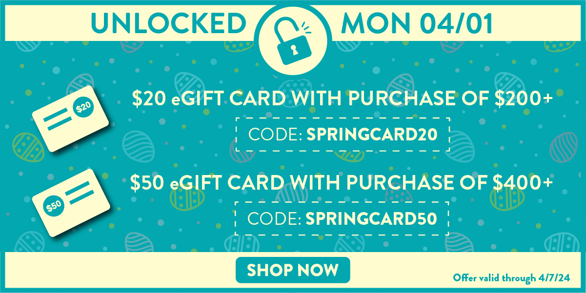 $50 eGift Card With Purchase of $400+