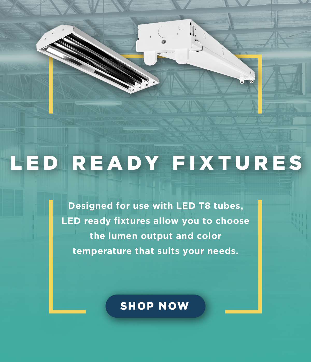 10% Off LED Ready Fixtures