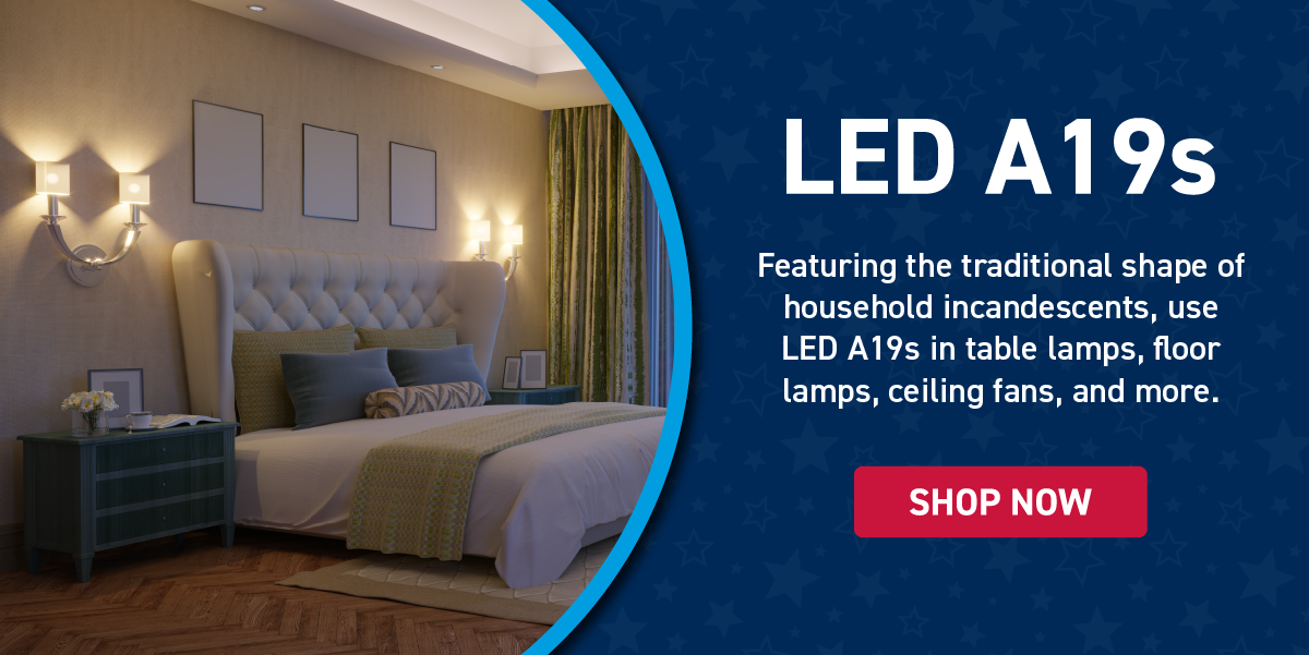 LED A19 Household Bulbs