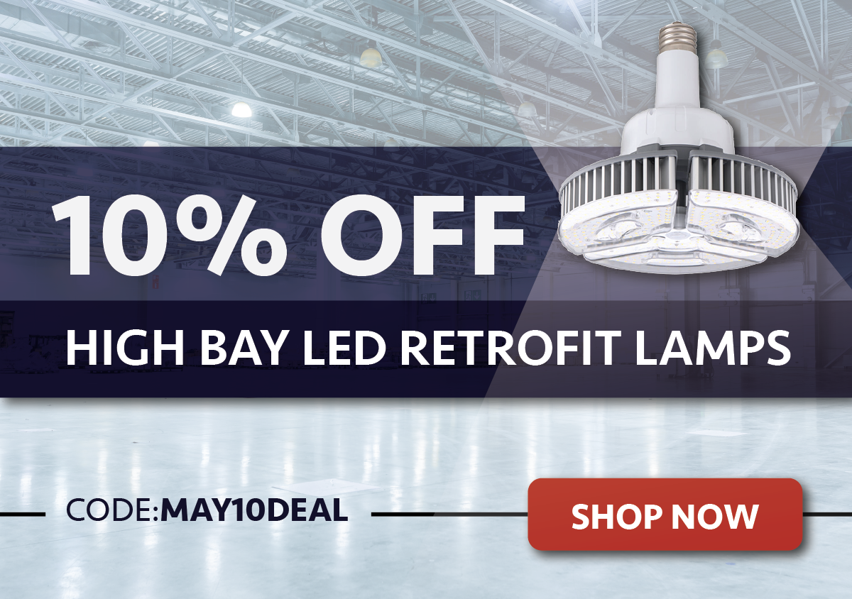 10% Off High Bay LED Retrofit Lamps