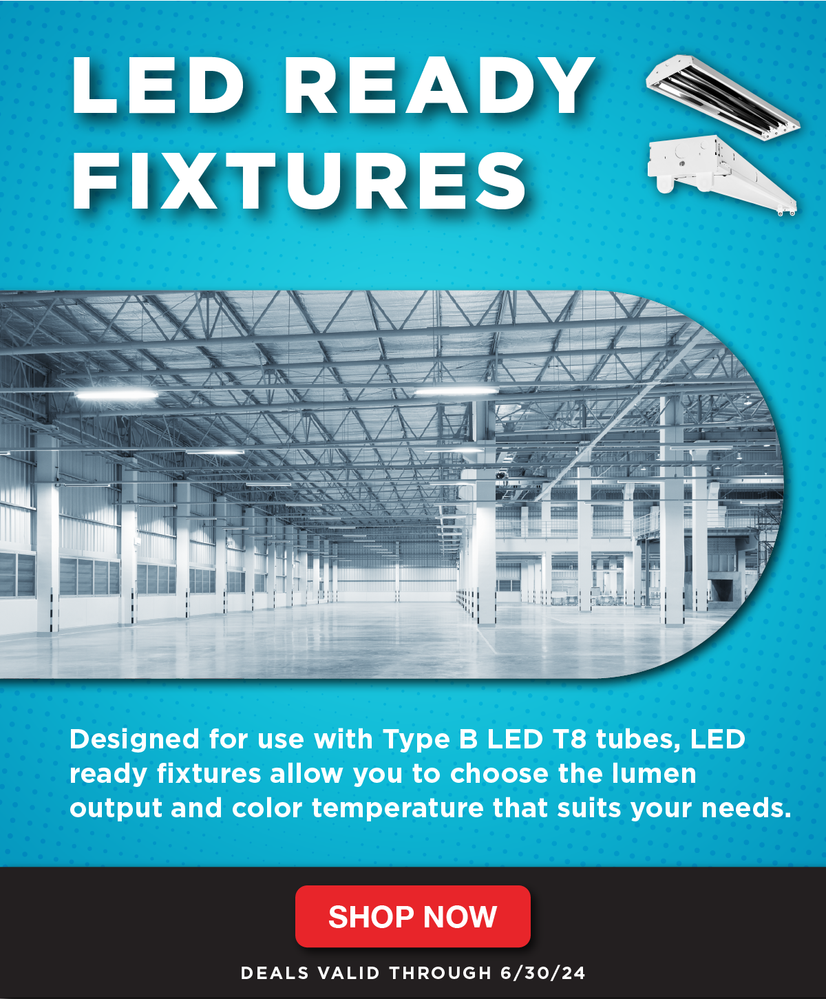LED Ready Fixtures