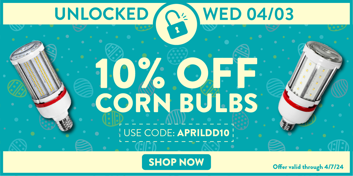 10% Off Corn Bulbs