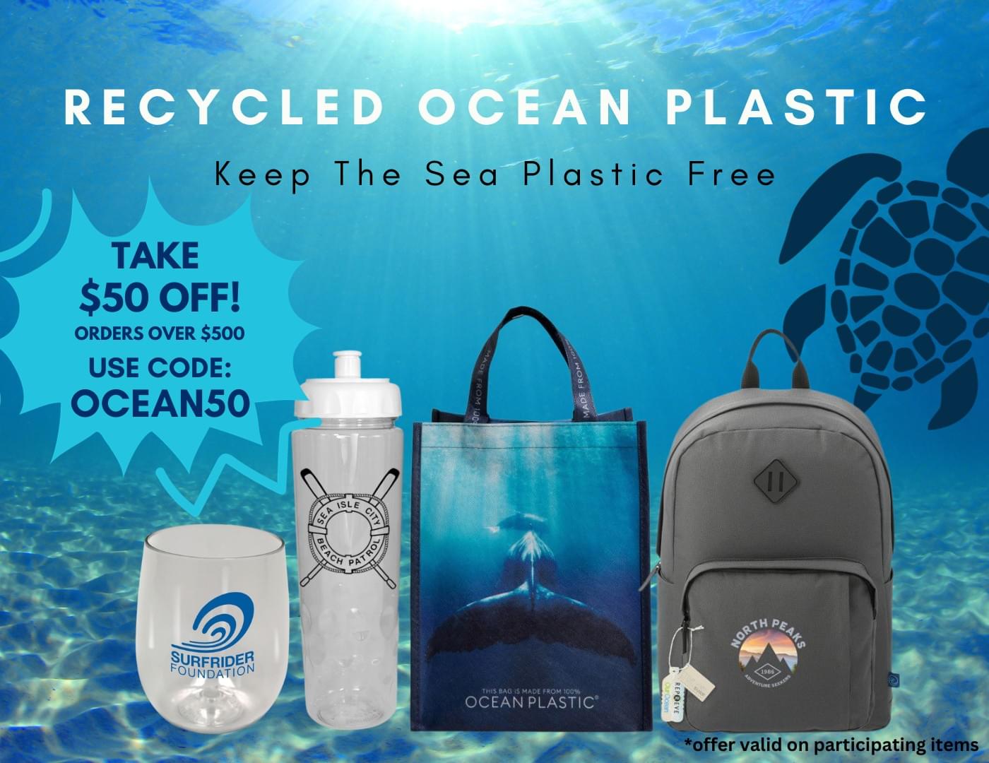 Introducing New Ocean Plastic Recycled Products 🐬 - 4 All Promos