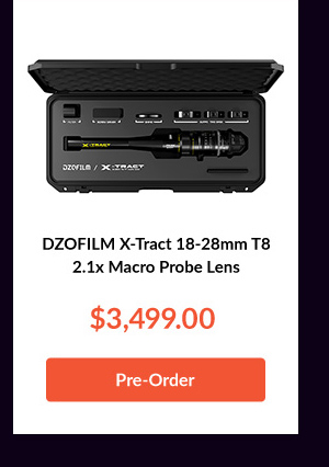 DZOFILM X-Tract 18-28mm T8 2.1x Macro Probe Lens 