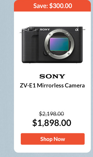 Sony ZV-E1 Mirrorless Camera