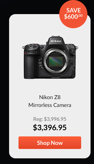 Nikon Z8 Mirrorless Camera 