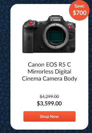 Canon EOS R5 C Mirrorless Digital Cinema Camera Body