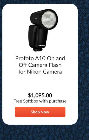 Profoto A10 On and Off Camera Flash for Nikon Camera