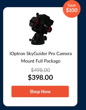 iOptron SkyGuider Pro Camera Mount Full Package