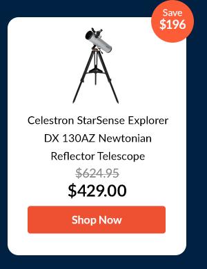 Celestron StarSense Explorer DX 130AZ Newtonian Reflector Telescope