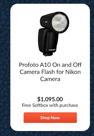 Profoto A10 On and Off Camera Flash for Nikon Camera