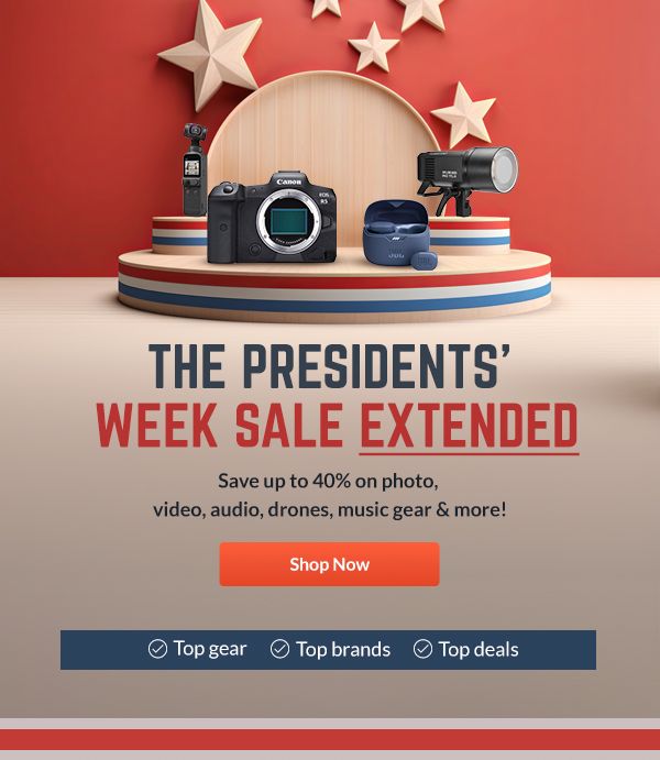 Presidents' Week Sale Extended! | Shop Now