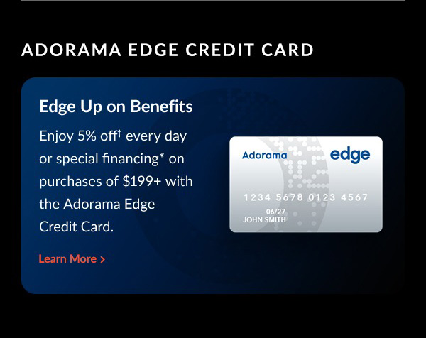Adorama Edge Credit Card