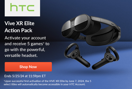 HTC VIVE XR Elite Action Pack | Shop Now