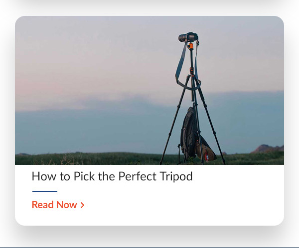 42 West  How to Pick the Perfect Tripod