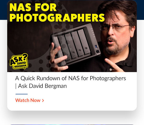 AdoramaTV  A Quick Rundown of NAS for Photographers | Ask David Bergman