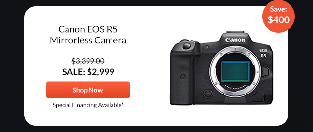 Canon EOS R5 Mirrorless Camera