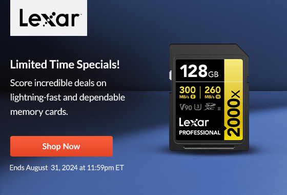 Lexar Limited Time Specials | Shop Now