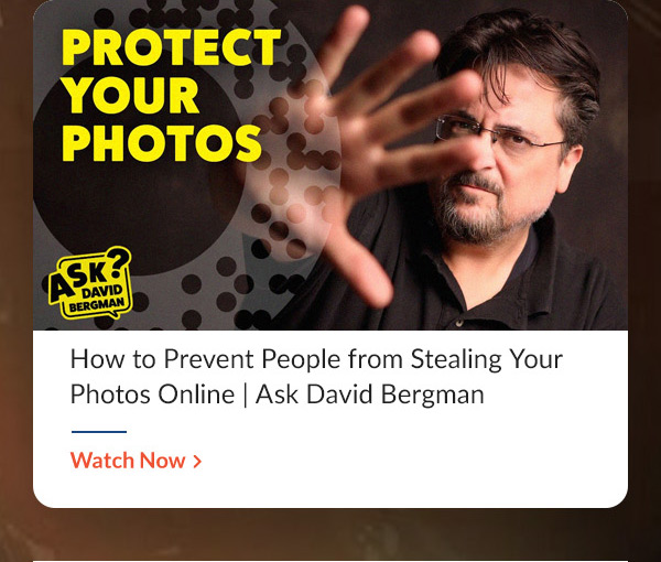 How to Prevent People from Stealing Your Photos Online | Ask David Bergman