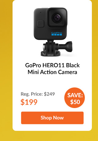 GoPro HERO11 Black Mini Action Camera