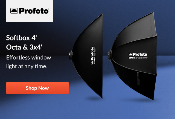 Profoto Softbox 4' Octa & 3x4' | Shop Now