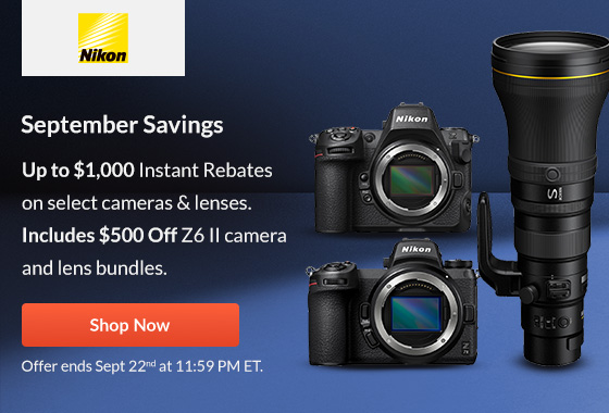 Nikon September Savings | Shop Now