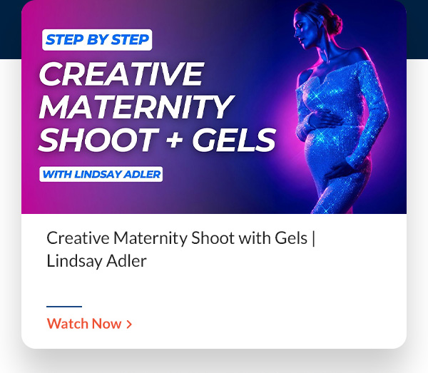 AdoramaTV Creative Maternity Shoot with Gels | Lindsay Adler