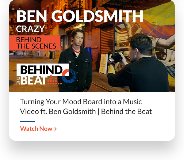 AdoramaTV Turning Your Mood Board into a Music Video ft. Ben Goldsmith | Behind the Beat