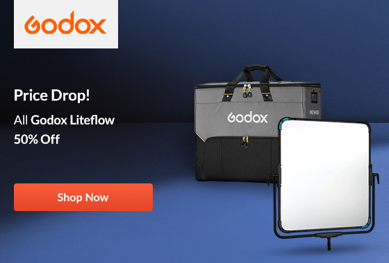 Godox  Price Drop! | All Godox Liteflow 50% Off | Shop Now