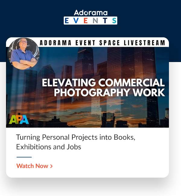 Adorama Events | Turning Personal Projects into Books, Exhibitions and Jobs