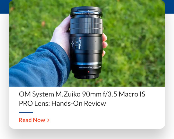 42 West OM System M.Zuiko 90mm f/3.5 Macro IS PRO Lens: Hands-On Review