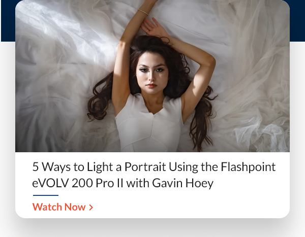 AdoramaTV 5 Ways to Light a Portrait Using the Flashpoint eVOLV 200 Pro II with Gavin Hoey