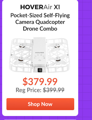 HoverAir X1 Pocket-Sized Self-Flying Camera Quadcopter Drone Combo