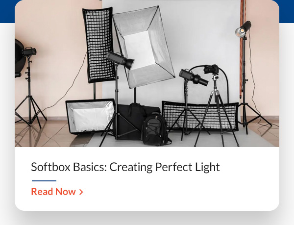 42 West 	 	 Softbox Basics: Creating Perfect Light