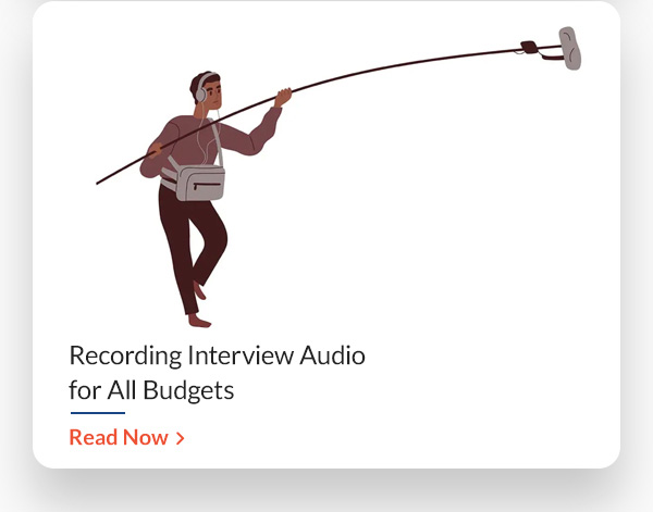 42 West Recording Interview Audio for All Budgets