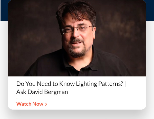 AdoramaTV Do You Need to Know Lighting Patterns? | Ask David Bergman