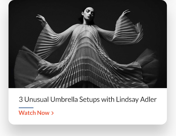 AdoramaTV 3 Unusual Umbrella Setups with Lindsay Adler