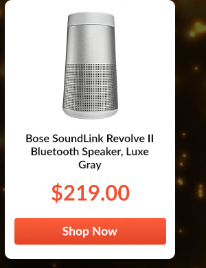 Bose SoundLink Revolve II Bluetooth Speaker, Luxe Gray