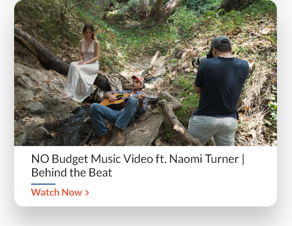 AdoramaTV NO Budget Music Video ft. Naomi Turner | Behind the Beat 