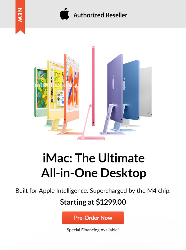 iMac: The Ultimate All-in-One Desktop | Apple iMac with Q4 Chip | Pre-Order Now