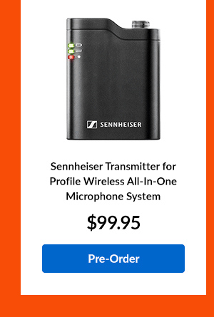 Sennheiser Transmitter for Profile Wireless All-In-One Microphone System