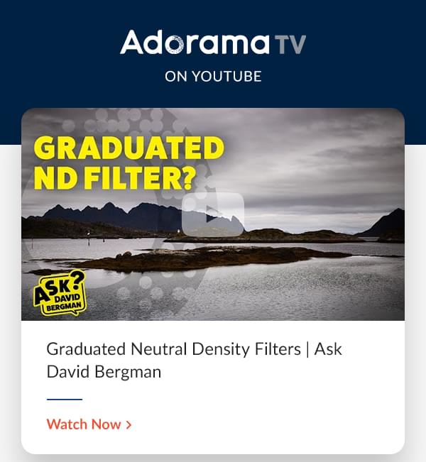  Graduated Neutral Density Filters | Ask David Bergman