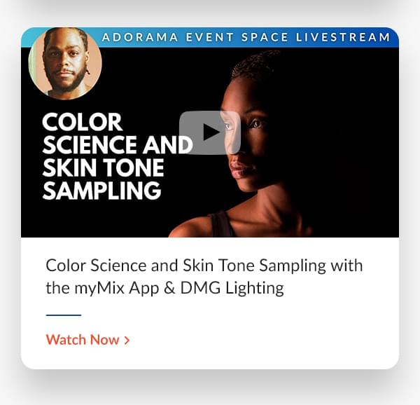 Color Science and Skin Tone Sampling with the myMix App & DMG Lighting