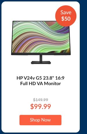 HP V24v G5 23.8 16:9 Full HD VA Monitor