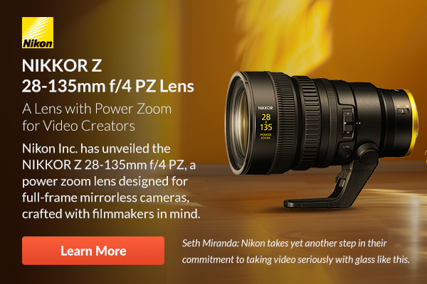 Nikon NIKKOR Z 28-135mm f/4 PZ Lens | Learn More