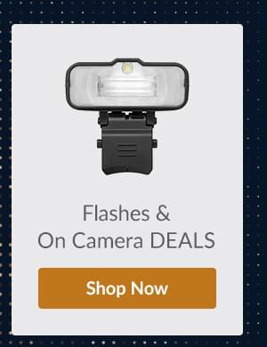 Flashes & On Camera DEALS