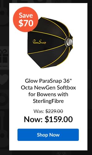 Glow ParaSnap 36 Octa NewGen Softbox for Bowens with SterlingFibre