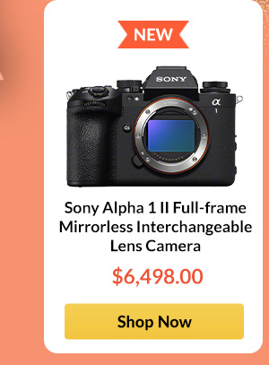 Sony Alpha 1 II Full-frame Mirrorless Interchangeable Lens Camera