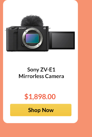 Sony ZV-E1 Mirrorless Camera