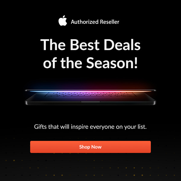 Apple  The Best Deals of the Season!  Gifts that will inspire everyone on your list  |  Shop Now